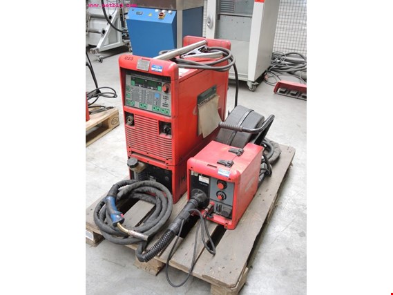 Used Fronius Trans Puls Synergic 4000 inert gas welding set #23 for Sale (Auction Premium) | NetBid Industrial Auctions