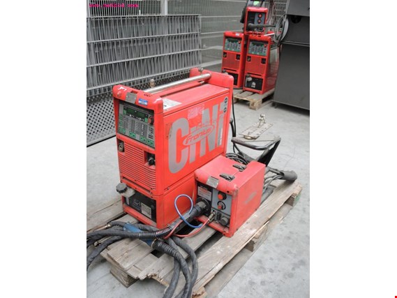 Used Fronius Trans Puls Synergic 3200 inert gas welding set #27 for Sale (Auction Premium) | NetBid Industrial Auctions