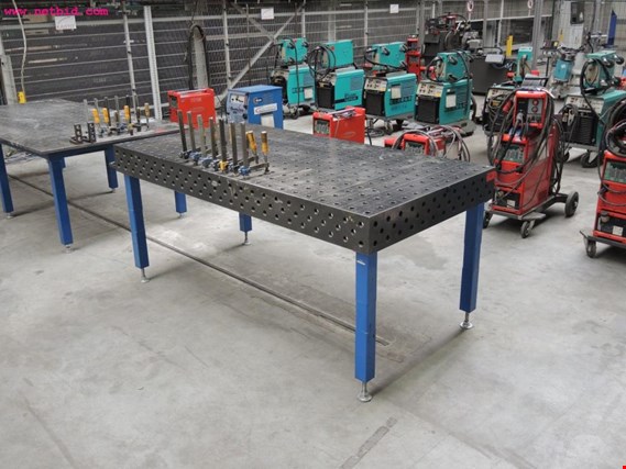 Used Siegmund 3D slot welding table #31 for Sale (Auction Premium) | NetBid Industrial Auctions