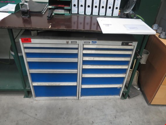 Used Garant 2 telescopic drawer cabinets #406 for Sale (Auction Premium) | NetBid Industrial Auctions