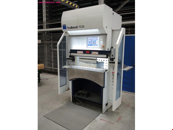 Used Trumpf TruBend 7036 electromech. press brake #87 for Sale (Auction Premium) | NetBid Industrial Auctions
