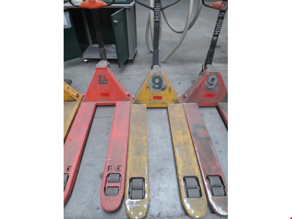 Used Jungheinrich hand-guided pallet truck #154 for Sale (Auction Premium) | NetBid Industrial Auctions