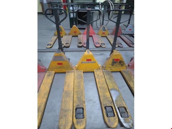 Used Jungheinrich hand-guided pallet truck #161 for Sale (Auction Premium) | NetBid Industrial Auctions