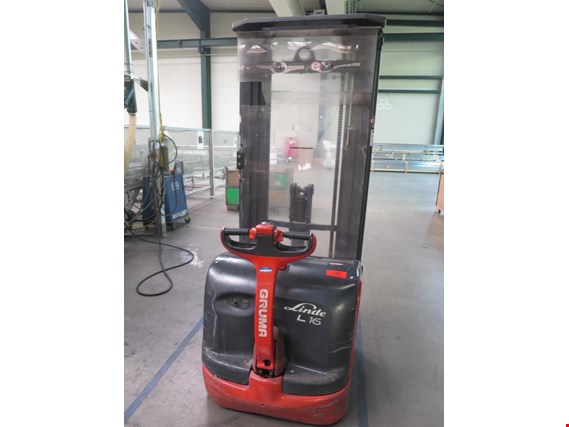 Used Linde L 16 electr. hand-guided lift truck (int. no. 116) #491 for Sale (Auction Premium) | NetBid Industrial Auctions