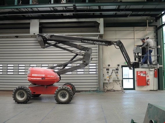 Used Manitou 180 ATJ Diesel cherry picker #497 for Sale (Auction Premium) | NetBid Industrial Auctions