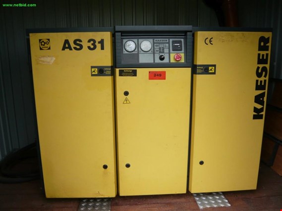 Used Kaeser AS31 Screw compressor for Sale (Auction Premium) | NetBid Industrial Auctions