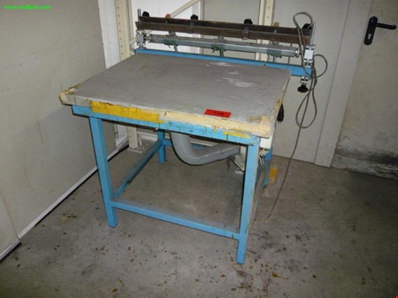 Used Screen printing table for Sale (Auction Premium) | NetBid Industrial Auctions