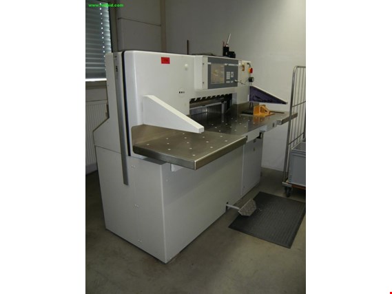 Used Wohlenberg 92 stack/guillotine cutter for Sale (Auction Premium) | NetBid Industrial Auctions