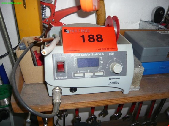 Used Conrad ST-80D Soldering station for Sale (Trading Premium) | NetBid Industrial Auctions