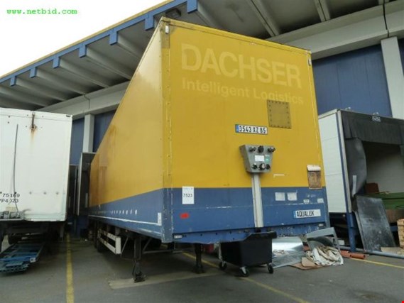 Used SAMRO SD28MH Koffer 2-axle semi-trailer (7523) for Sale (Online Auction) | NetBid Industrial Auctions
