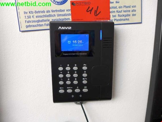 Used Anviz Working time terminal for Sale (Auction Premium) | NetBid Industrial Auctions