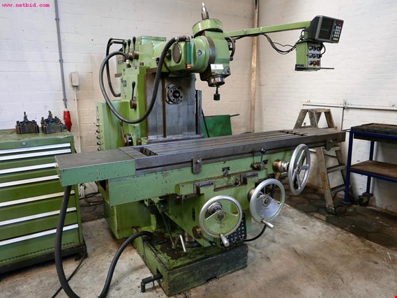 Used Rigiva 020BA Universal Milling Machine for Sale (Auction Premium) | NetBid Industrial Auctions
