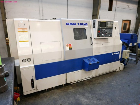 Used Daewoo Puma 250MS CNC Turning Center(Lathe) for Sale (Auction Premium) | NetBid Industrial Auctions