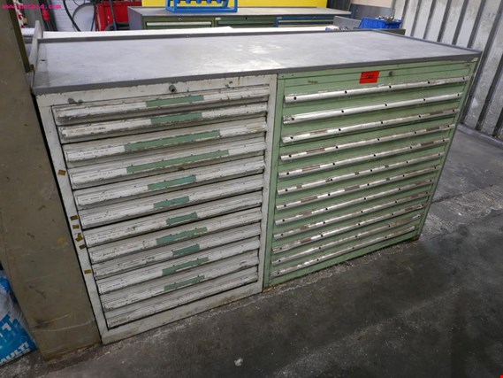 Used 2 Telescopic drawer cabinet for Sale (Auction Premium) | NetBid Industrial Auctions
