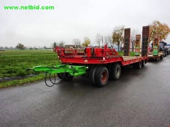 Used Marte 4A-TÜ40 (Tiefgangbrücke) 4-axle low-bed trailer for Sale (Auction Premium) | NetBid Industrial Auctions