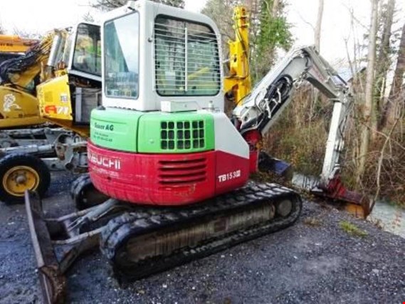 Used Takeushi TB153FR compact excavator for Sale (Auction Premium) | NetBid Industrial Auctions