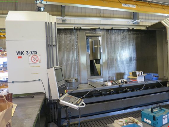 Used Axa VHC 3-4000-XTS-50 CNC bed milling machine for Sale (Trading Premium) | NetBid Industrial Auctions