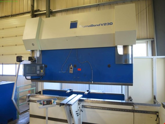 Used Trumpf TrumaBend V230 Hydraulic CNC press brake for Sale (Auction Premium) | NetBid Industrial Auctions