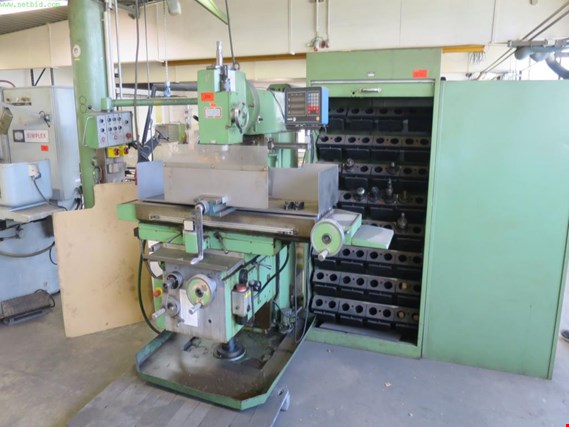 Used Jafi FXR40 Universal milling machine for Sale (Auction Premium) | NetBid Industrial Auctions
