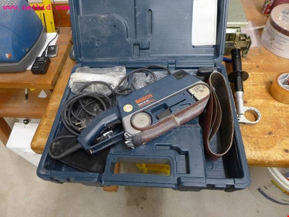 Used Bosch GBS 75 AE Professional Hand belt sander for Sale (Auction Premium) | NetBid Industrial Auctions
