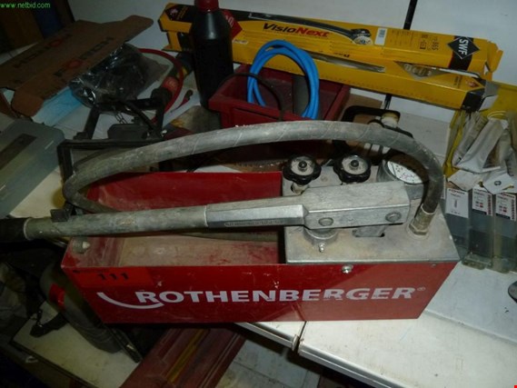 Used Rothenberger RP 50 Test pump for Sale (Auction Premium) | NetBid Industrial Auctions