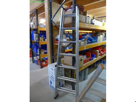 Used Förch Aluminum stepladder for Sale (Auction Premium) | NetBid Industrial Auctions
