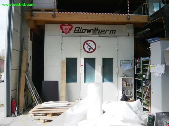 Used Blowtherm ES750 Vehicle paint booth for Sale (Auction Premium) | NetBid Industrial Auctions