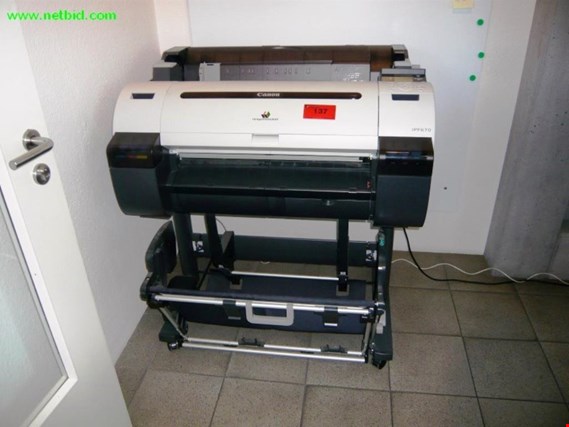 Used Canon iPF670 Large format color printer for Sale (Auction Premium) | NetBid Industrial Auctions