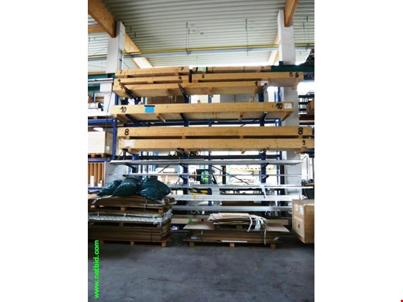 Used Cantilever racking - Attention: delayed release for Sale (Trading Premium) | NetBid Industrial Auctions