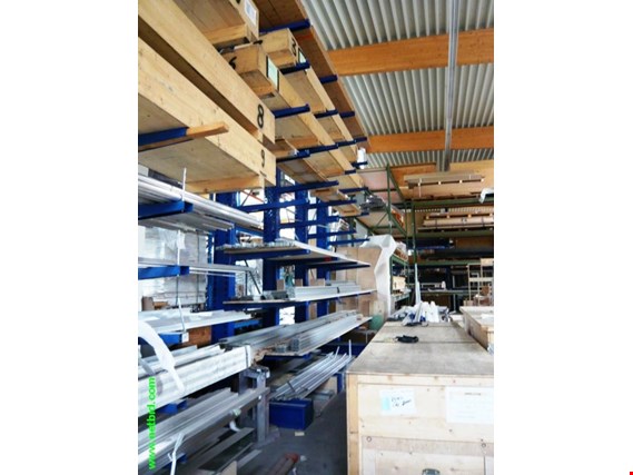 Used Cantilever racking - Attention: delayed release for Sale (Auction Premium) | NetBid Industrial Auctions