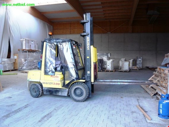 Used Hyster H3.00ZM LPG forklift trucks - Attention: delayed release for Sale (Auction Premium) | NetBid Industrial Auctions