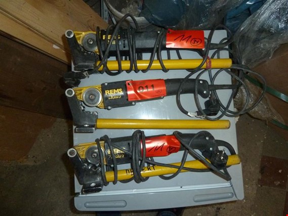 Used Rems Nano 844 3 Electric pipe cutter for Sale (Auction Premium) | NetBid Industrial Auctions