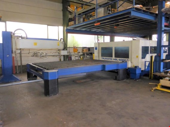 Used Trumpf Trumatic HSL 4002C CNC laser cutting machine for Sale (Trading Premium) | NetBid Industrial Auctions