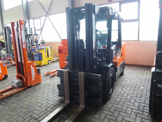 Used Doosan D40SC-5 (ink. A9075) Diesel forklift truck (D9073) for Sale (Trading Premium) | NetBid Industrial Auctions