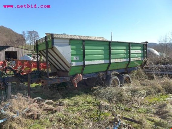 Used Deutz-Fahr K 570 (6607C) Double-axle loading/silage wagon for Sale (Trading Premium) | NetBid Industrial Auctions