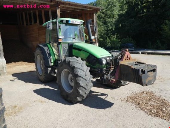 Used Deutz-Fahr Agroplus 100 Farm tractor for Sale (Trading Premium) | NetBid Industrial Auctions
