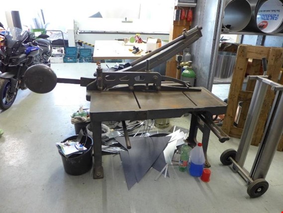 Used Teufel TIST Manual guillotine shears for Sale (Auction Premium) | NetBid Industrial Auctions