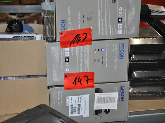 Used Epson WF-100W Printer item for Sale (Trading Premium) | NetBid Industrial Auctions