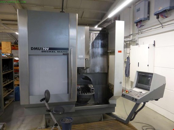 Used Deckel-MAHO DMU70V CNC machining center for Sale (Auction Premium) | NetBid Industrial Auctions