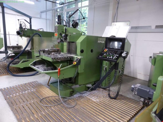 Used Deckel FP4A CNC milling machine for Sale (Trading Premium) | NetBid Industrial Auctions