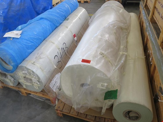 Used lot GFRP laminating rolls for Sale (Trading Premium) | NetBid Industrial Auctions