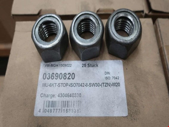 Used MU-6KT-STOP-ISO7042-8-SW30-(TZN)-M20 45 Gebinde self-locking nuts M 20 for Sale (Auction Premium) | NetBid Industrial Auctions