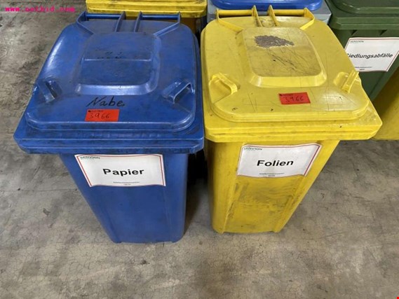 Used 1 Posten Plastic waste bins for Sale (Auction Premium) | NetBid Industrial Auctions