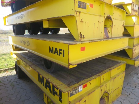 Used Mafi CT2LK 20 T Heavy duty transport trailer (RPT595) for Sale (Trading Premium) | NetBid Industrial Auctions