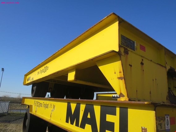 Used Mafi CT2LK 20t Heavy duty transport trailer (RPT596) for Sale (Trading Premium) | NetBid Industrial Auctions
