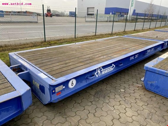 Used Novatech RT26 Heavy duty transport trailer (A18) for Sale (Trading Premium) | NetBid Industrial Auctions