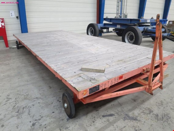 Used Mafi 1020/2t Platform transport trolley (RPT638) for Sale (Auction Premium) | NetBid Industrial Auctions
