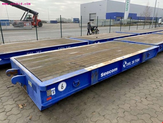 Used Seacom RT5,2-M-26T Heavy duty trailer (A8) for Sale (Auction Premium) | NetBid Industrial Auctions