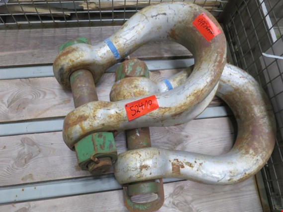 Used WLL 125 t, Green Pin 2 Sling shackle for Sale (Auction Premium) | NetBid Industrial Auctions