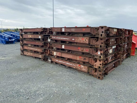 Used China International Marine Containers Ltd. 20´ folding flatrack for Sale (Auction Premium) | NetBid Industrial Auctions